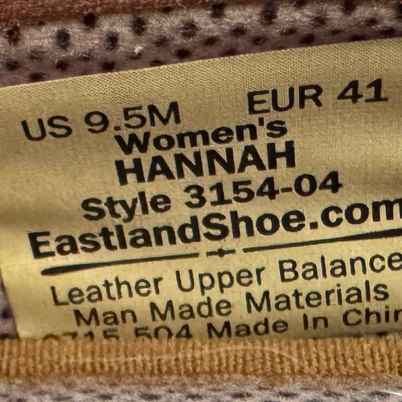 Eastland Mika slip on ballet style shoe - Picture 7 of 7